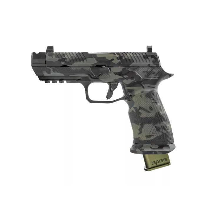 PISTOLET AGENCY ARMS SAGE P320 MULTICAM BUILD kal. 9x19
